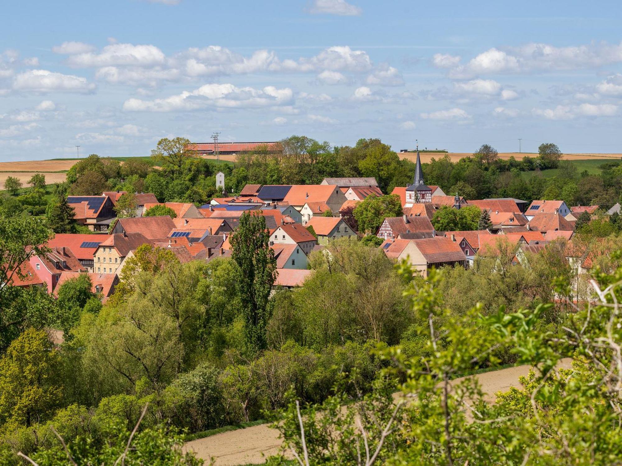 Apartmán Biobauer Heubach Iphofen Exteriér fotografie